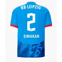 RB Leipzig Mohamed Simakan #2 Kolmaspaita 2023-24 Lyhythihainen